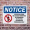 Signmission Detention Pond No Access Permitted OSHA Notice Sign, Plastic, 10in W x 7in L, 2PK OS-2PACK-NS-P-710-L-10979 - alternate 5